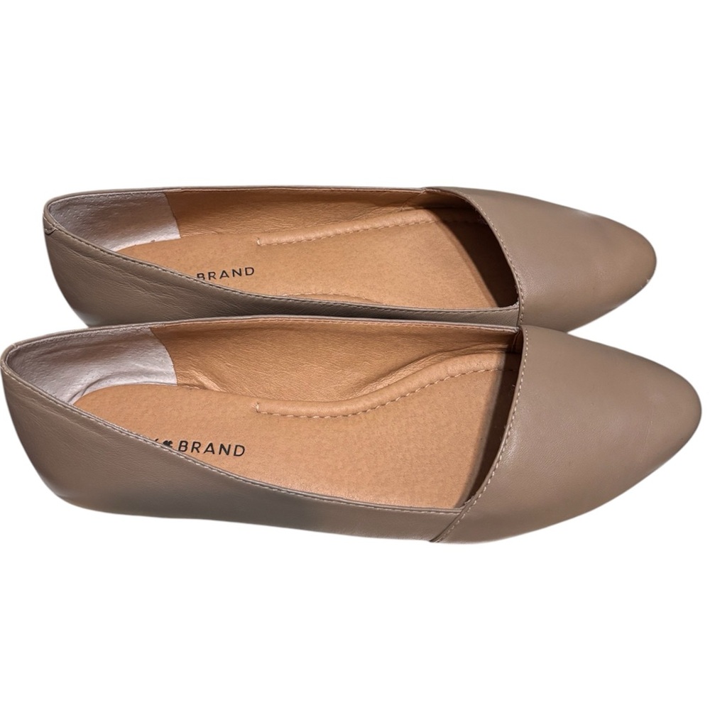 Lucky Brand Faux Leather flats